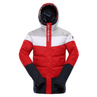 Pánská péřová lyžařská bunda Alpine Pro OWN - červená