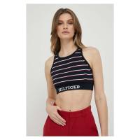 Top Tommy Hilfiger dámský, tmavomodrá barva