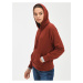 Červená dámská mikina fleece hoodie GAP