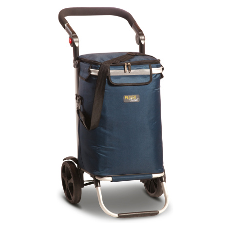 PUNTA nákupní taška na kolečkách s termokapsou - 45L - modrá PUNTA wheel