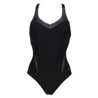 Arena ISABEL LIGHT CROSS BACK ONE PIECE Dámské plavky, černá, velikost