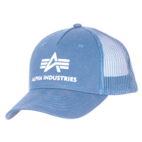 Alpha Industries Čepice Baseball Basic Trucker Cap modrá světle