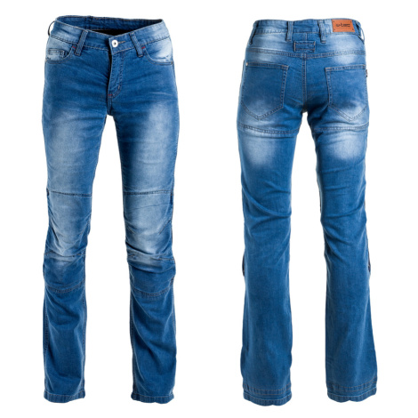 W-TEC Lustipa Dámské moto jeansy modrá