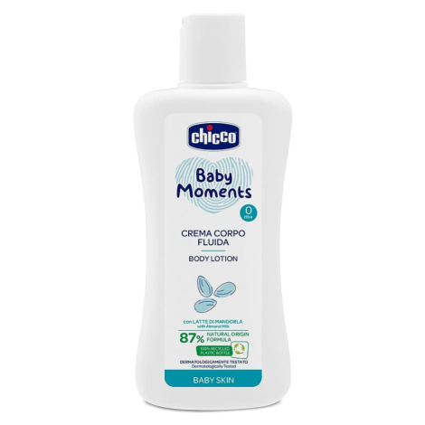 Chicco Baby Moments tělové mléko pro děti 200 ml