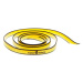 Náhradní pásek na plavecké brýle mad wave silicone strap žlutá