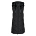 JDY JDYSKYLAR PADDED HOOD WAISTCOAT OTW Černá