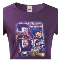 Dámské tričko s potiskem rockové kapely The Beatles 2 - parádní tričko s kvalitním potiskem