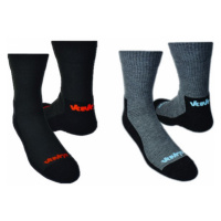 Ponožky Vavrys Trek Coolmax 2-pack černá-šedá