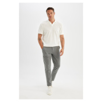 DEFACTO Tailored Fit Straight Leg All-Way Stretch Trousers