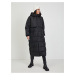 Černý dámský prošívaný zimní kabát s kapucí Tom Tailor Denim - Dámské