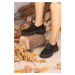 armonika FLR205-1 LACE-UP THICK SOLE SUEDE SHOES