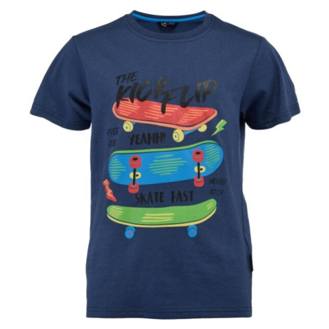 Lewro YUDI Chlapecké triko i pro nejmenší děti, tmavě modrá, velikost