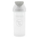 TWISTSHAKE Netekoucí lahev s brčkem pastelově bílá 6+ měsíců 360 ml