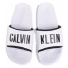 Pantofle Calvin Klein KW0KW01033 Bílá