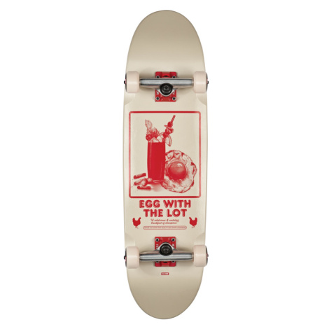 Globe - Eggy Offwhite/Red 8.625" - Skateboard