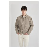 DEFACTO Slim Fit Pocketed Jean Jacket