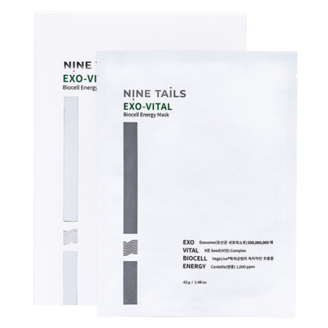 NINE TAILS EXO-VITAL revitalizujicí omlazující maska 5 ks