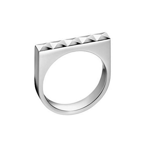 Calvin Klein Ocelový prsten Edge KJ3CMR0001 | Modio.cz