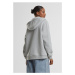 Urban Classics / Ladies Fluffy Zip Hoody lightasphalt