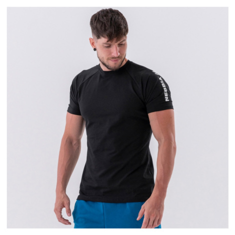 NEBBIA - Fitness tričko pánské 326 (black) - NEBBIA