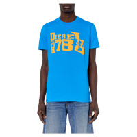 Tričko diesel t-diegor-g7 t-shirt modrá