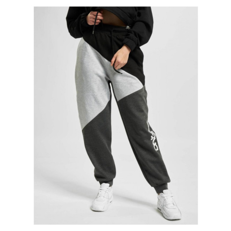 Dangerous DNGRS kalhoty dámské Piwot Sweatpants Anthracite Grey Melange Line