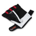 Fitness rukavice inSPORTline Pawoke černo-bílá