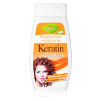 Bione Cosmetics Keratin + Panthenol regenerační kondicionér na vlasy 260 ml