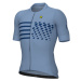 ALÉ Cyklistický dres s krátkým rukávem - PLAY PR-E - modrá
