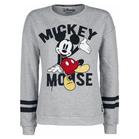 Mickey & Minnie Mouse Patch Dámská mikina prošedivelá