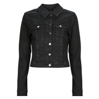 Vero Moda VMLUNA LS SLIM DNM JACKET MIX GA NOOS Černá