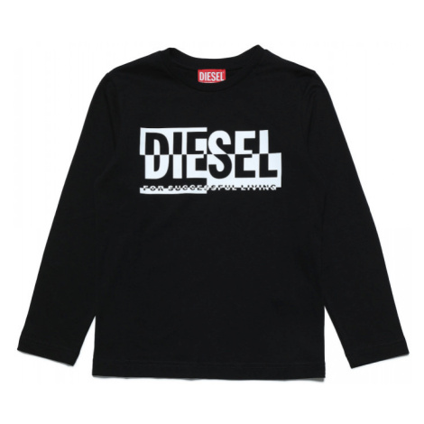 Tričko diesel tbon maglietta černá