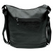 Černý kabelko-batoh 2v1 s kapsami
