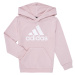 Adidas Essentials Logo Hoodie Růžová