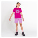 Dětské funkční tričko Dare2b RIGHTFUL tmavě růžová