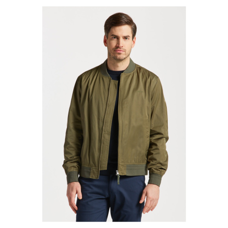 BUNDA GANT LIGHT BOMBER JACKET zelená