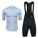 MONTON Cyklistický krátký dres a krátké kalhoty - TRAVELER MAX - černá/modrá