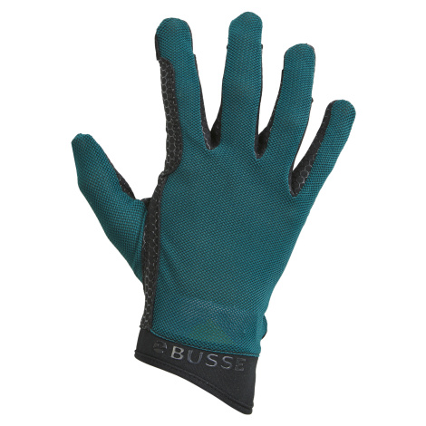 Rukavice jezdecké Valea BUSSE, teal green/black