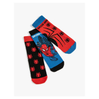 Koton 3-Piece Spider-Man Socks Set Licensed