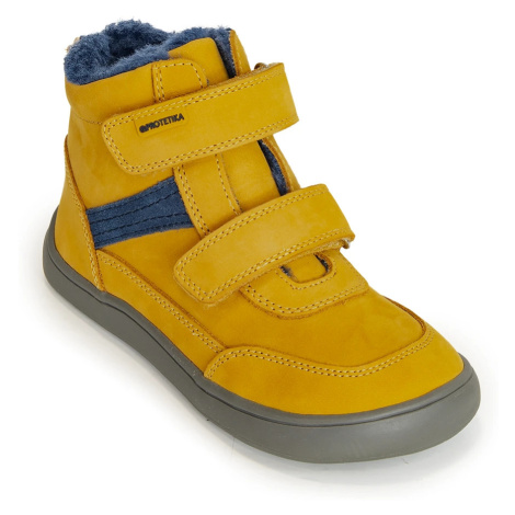 Protetika Chlapecká zimní barefoot vycházková obuv Targo béžová