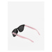 Růžovo-černé dámské polarizační sluneční brýle VUCH Tilly