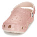 Crocs Classic Glitter Clog K Růžová