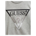 Šedé klučičí tričko Guess Embroidery Front Logo