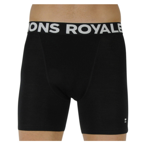 Pánské boxerky Mons Royale merino černé (100088-1169-001)