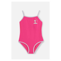 Dagi Fuchsia Piping Swimsuit