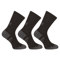 3PACK ponožky Under Armour černé (1379512 001)