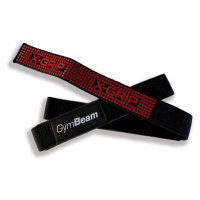 GymBeam X-Grip posilovací trhačky barva Black