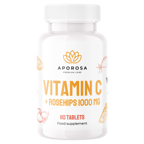 APOROSA Vitamín C s šípky 1000 mg 110 tablet