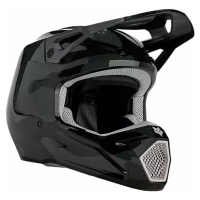 FOX V1 Bnkr Helmet Black Camo Přilba