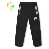 Chlapecké softshellové kalhoty - KUGO HK3118, celočerná Barva: Černá